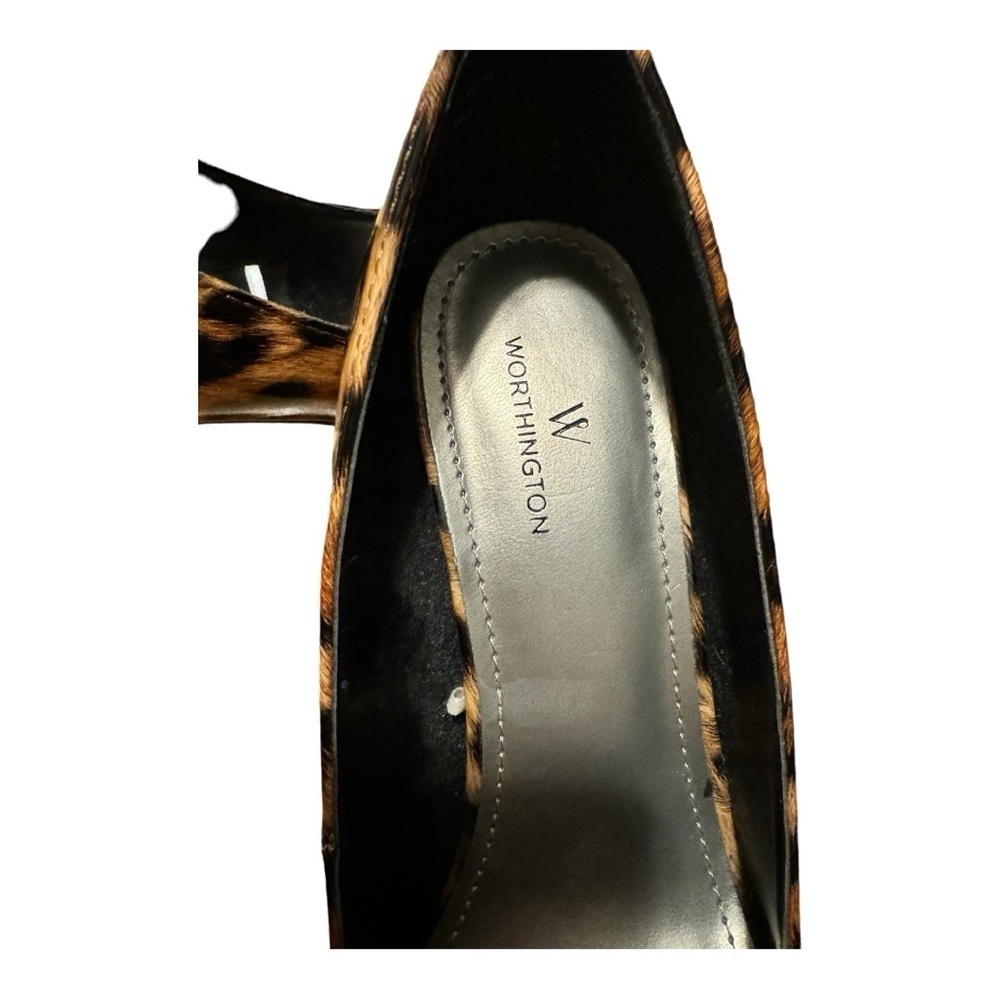 NWOT Worthington Leopard pumps - size 8 - Picture 7 of 7